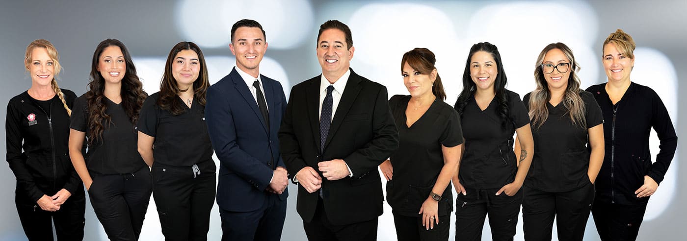 Nevada Dental Esthetics Team Composite Photo with Dr. Pais and Dr. Paez optimized